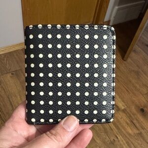 Fossil Brown Wallet with Gold Accents